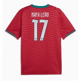 Portugal Rafael Leao #17 Hemmakläder VM 2026 Kortärmad